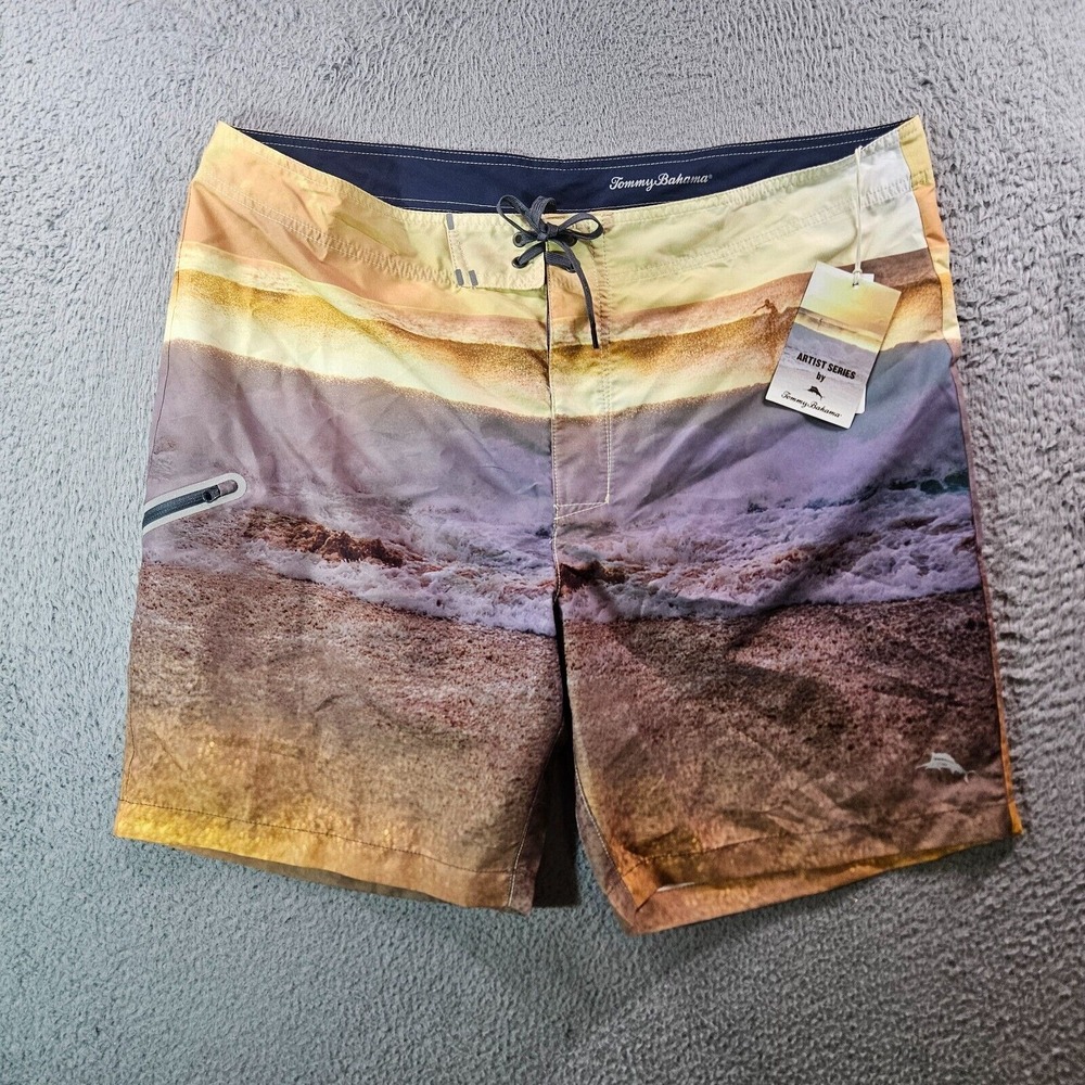 $99 NWT Tommy‎ Bahama Board Shorts Swim Trunk Men's 42 - No Liner Sunset Break